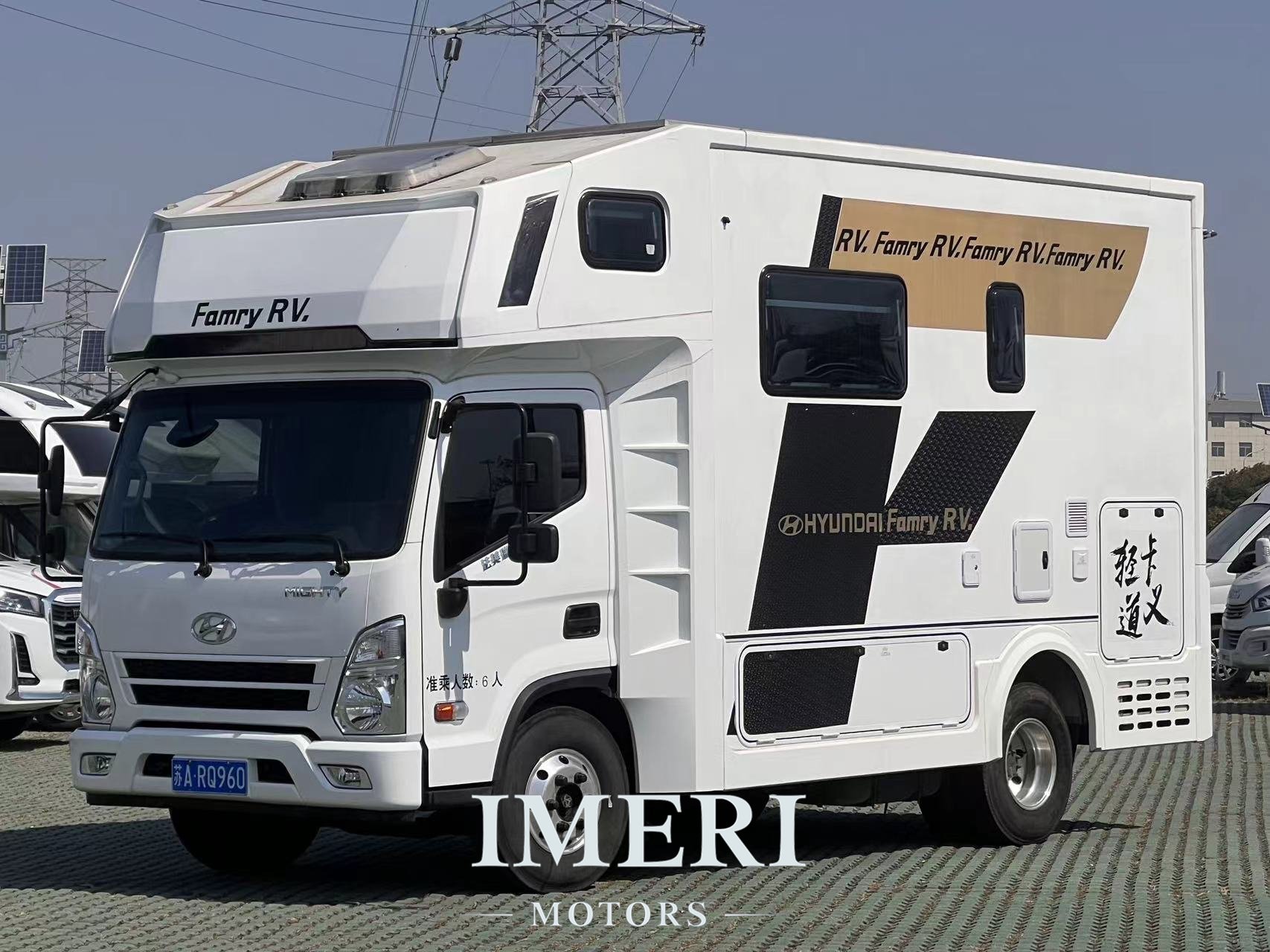 22-year-old modern light truck RV