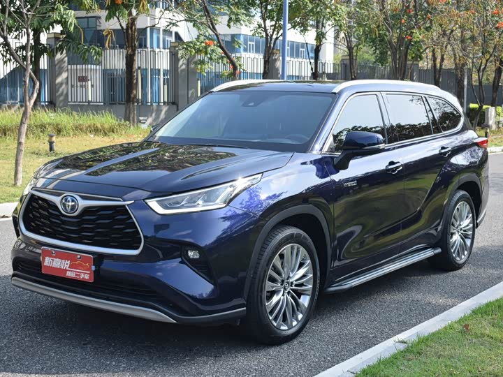 Highlander 2022 dual engine 2.5L four-wheel drive premium version 7 seats