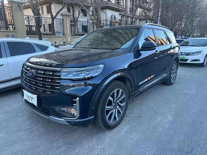 Explorer 2023 model EcoBoost 285 four-wheel drive titanium version 6 seats