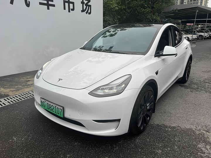 Model Y 2021 Performance high-performance all-wheel drive version