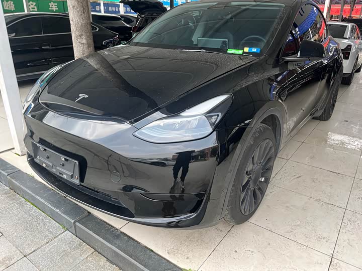 Model Y 2021 long-range all-wheel drive version