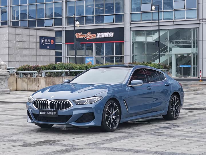 BMW 8 Series 2021 facelift 840i xDrive four-door coupe M sports package