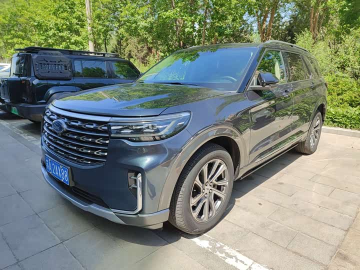 Explorer 2023 EcoBoost 285 four-wheel drive style plus version 7 seats