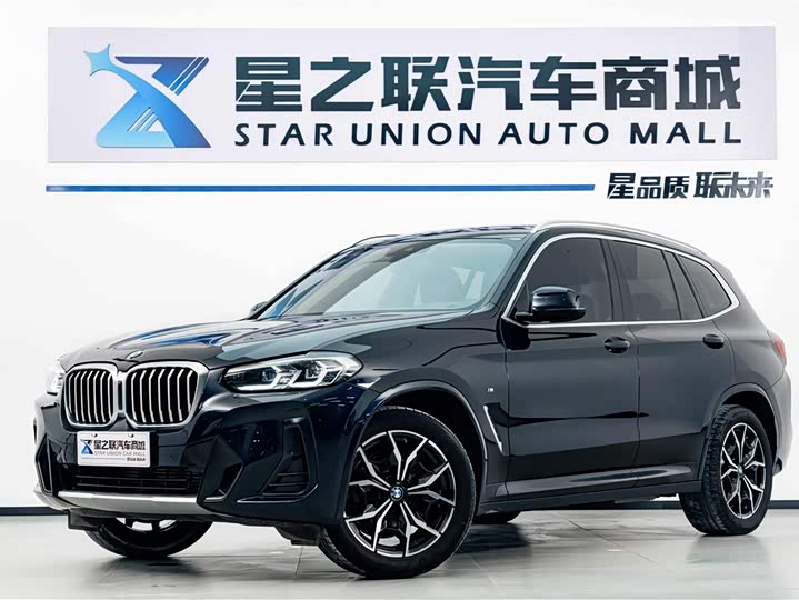 BMW X3 2022 facelift xDrive25i M sports package