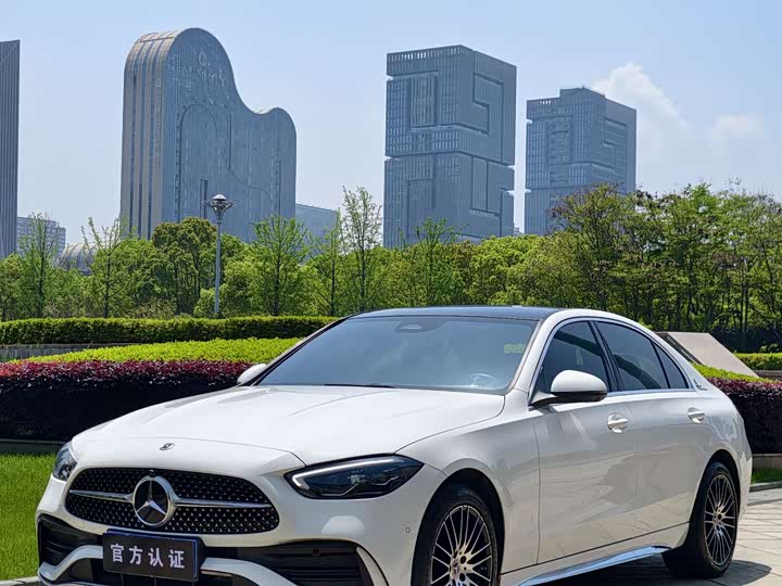 Mercedes-Benz C-Class 2024 facelift three C 260 L sports version