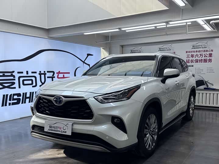 Highlander 2023 2.5L smart electric hybrid dual-engine four-wheel drive luxury version 7 seats